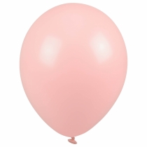 Balóny pastelové 28cm 100ks Jasnoružové